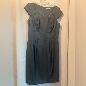 Calvin Klein Gray Dress Size 12